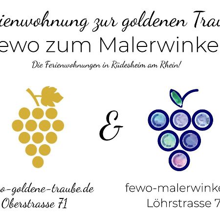Fewo Zur Goldenen Traube Rüdesheim am Rhein Dış mekan fotoğraf