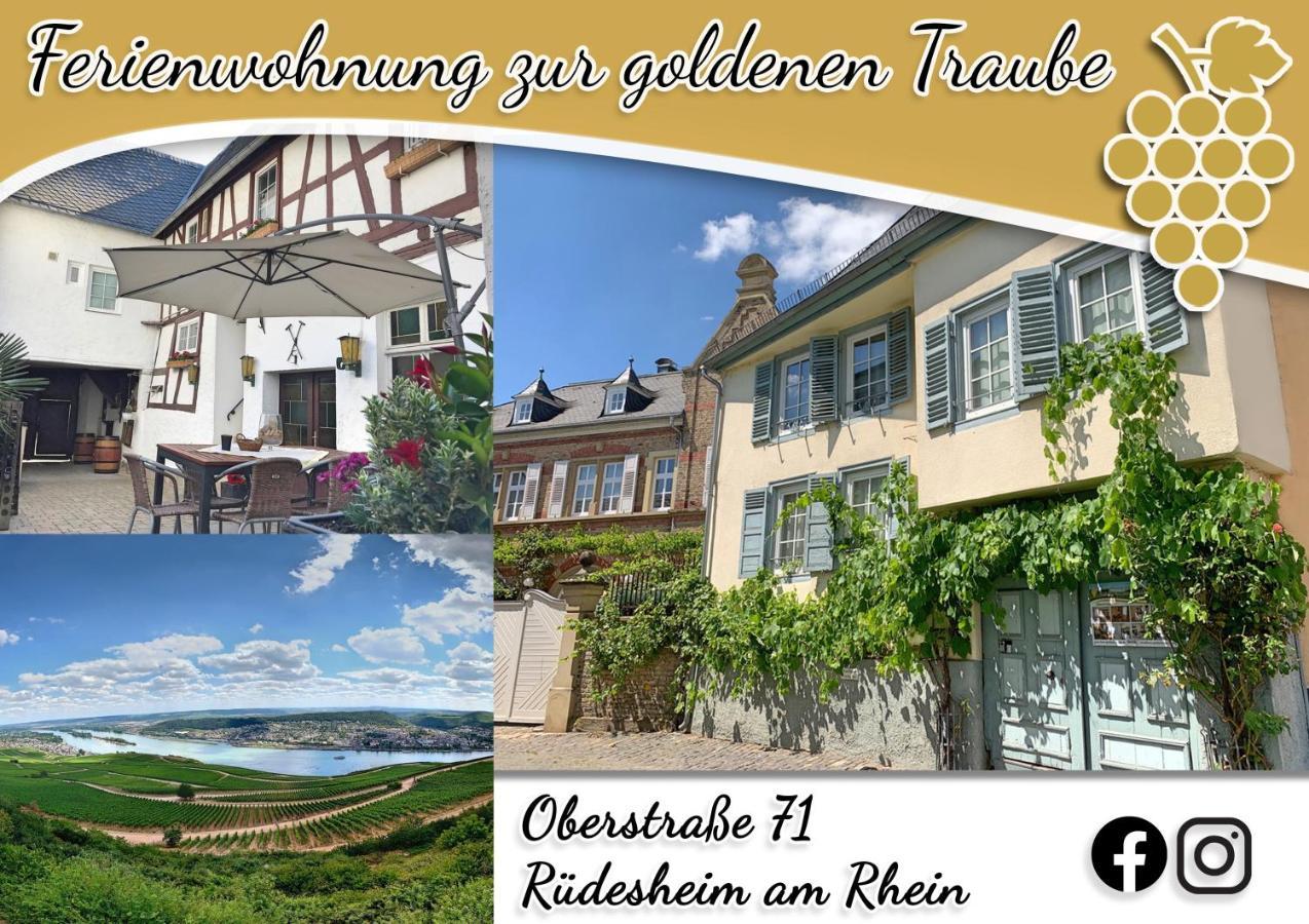 Fewo Zur Goldenen Traube Daire Rüdesheim am Rhein Dış mekan fotoğraf