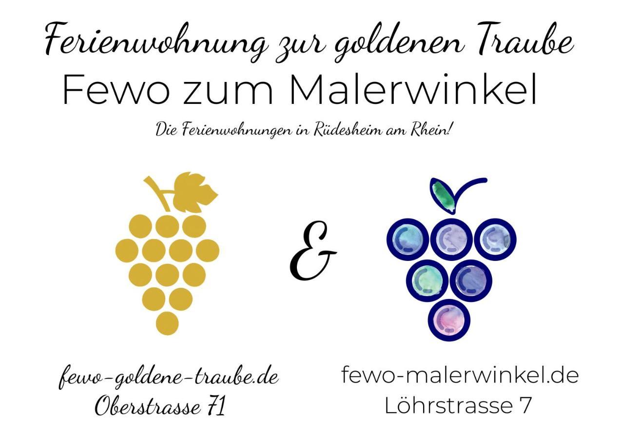 Fewo Zur Goldenen Traube Rüdesheim am Rhein Dış mekan fotoğraf